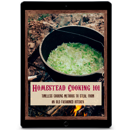 Homestead Cooking 101 -
    Timeless Cooking Methods to Steal from an Old Fashioned Kitchen